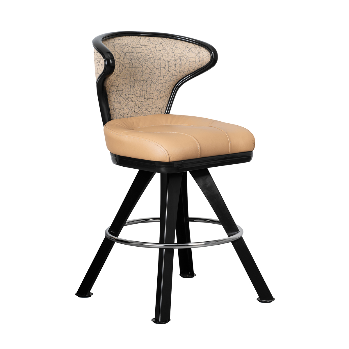 Mercury casino gaming stool for table games and slot machines
